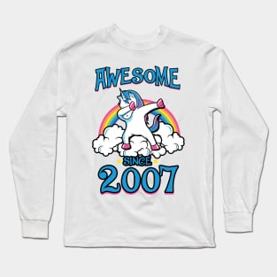 Awesome since 2007 Long Sleeve T-Shirt